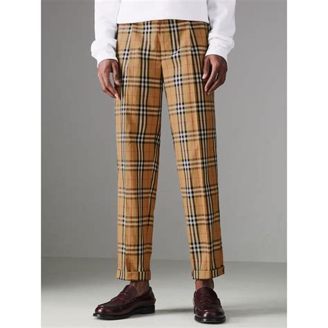 burberry men trousers|burberry trousers vintage.